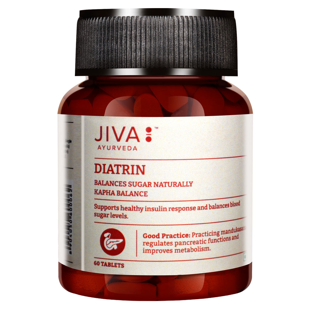 Jiva Ayurveda Diatrin Tablets 