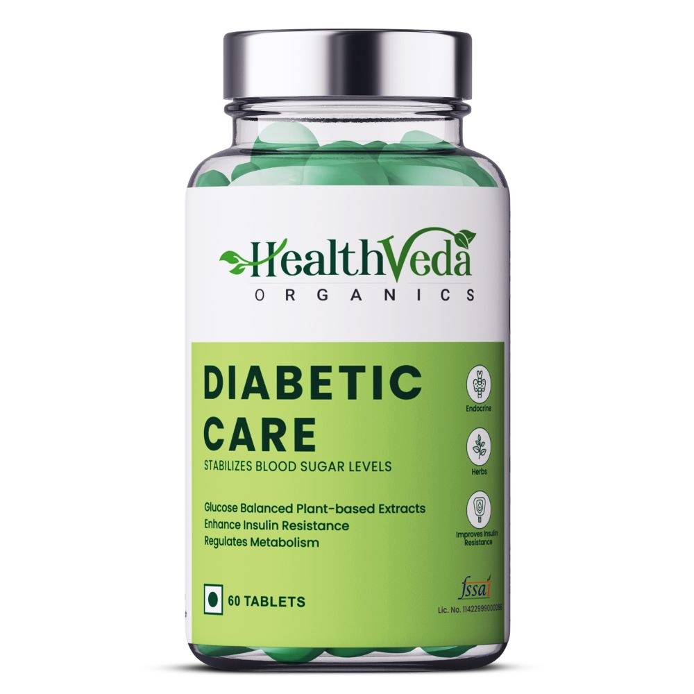 Health Veda Organics Diabetic Care Tablets TrueCure