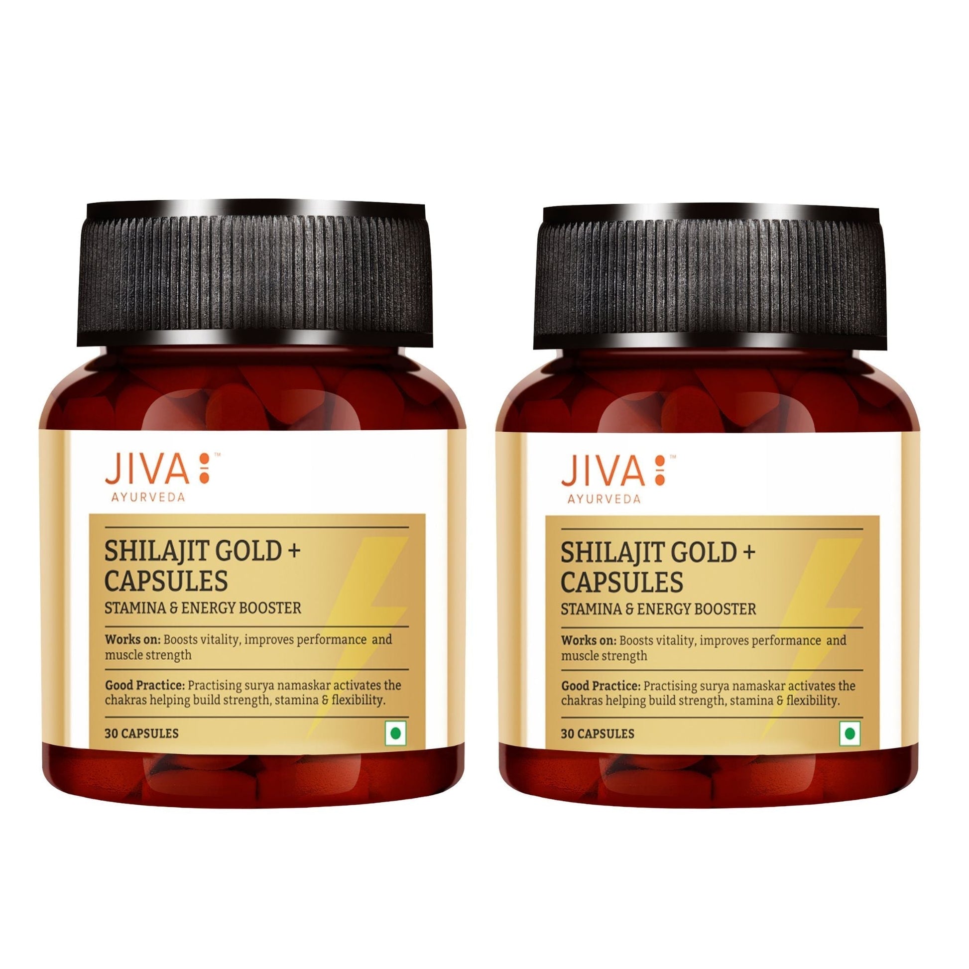 Jiva Ayurveda SJ Gold Capsules 