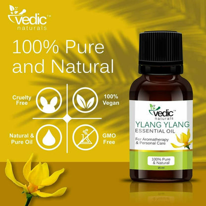 Vedic Naturals Ylang Ylang Essential Oil