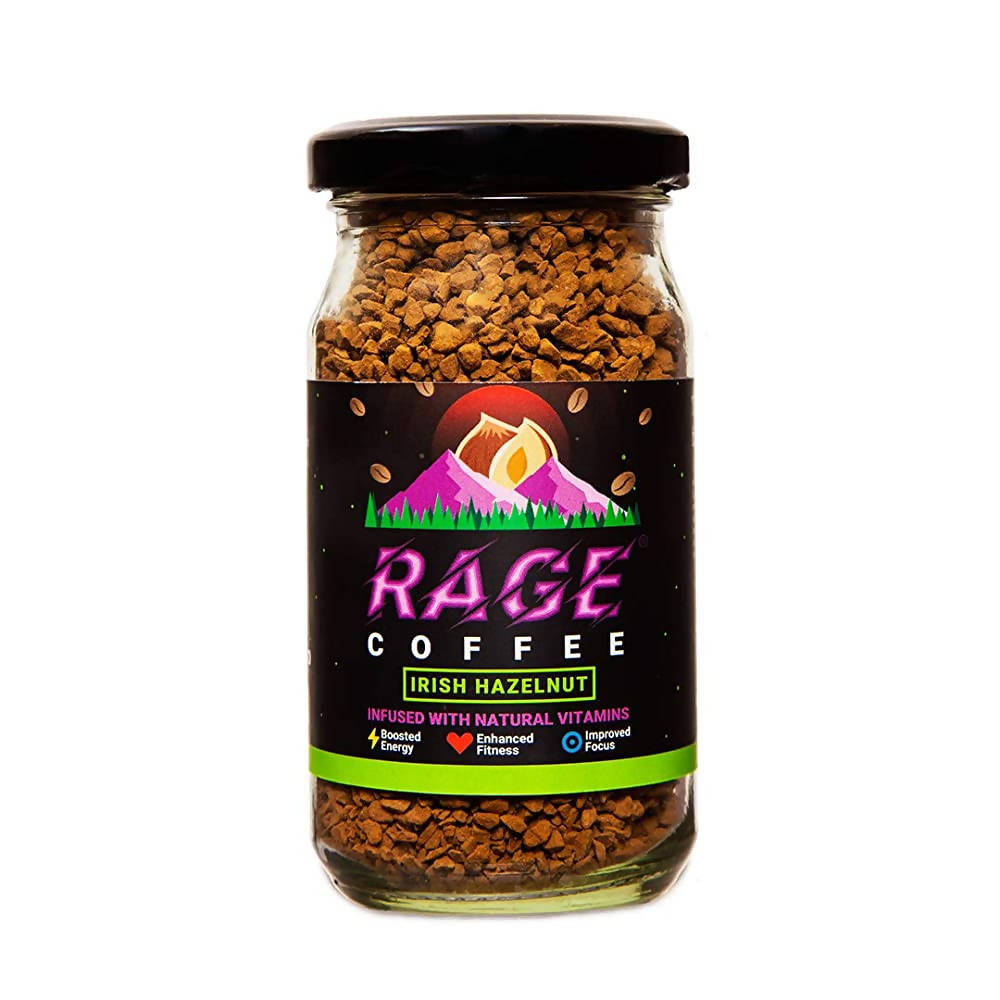 Rage Coffee Irish Hazelnut Instant Coffee TrueCure