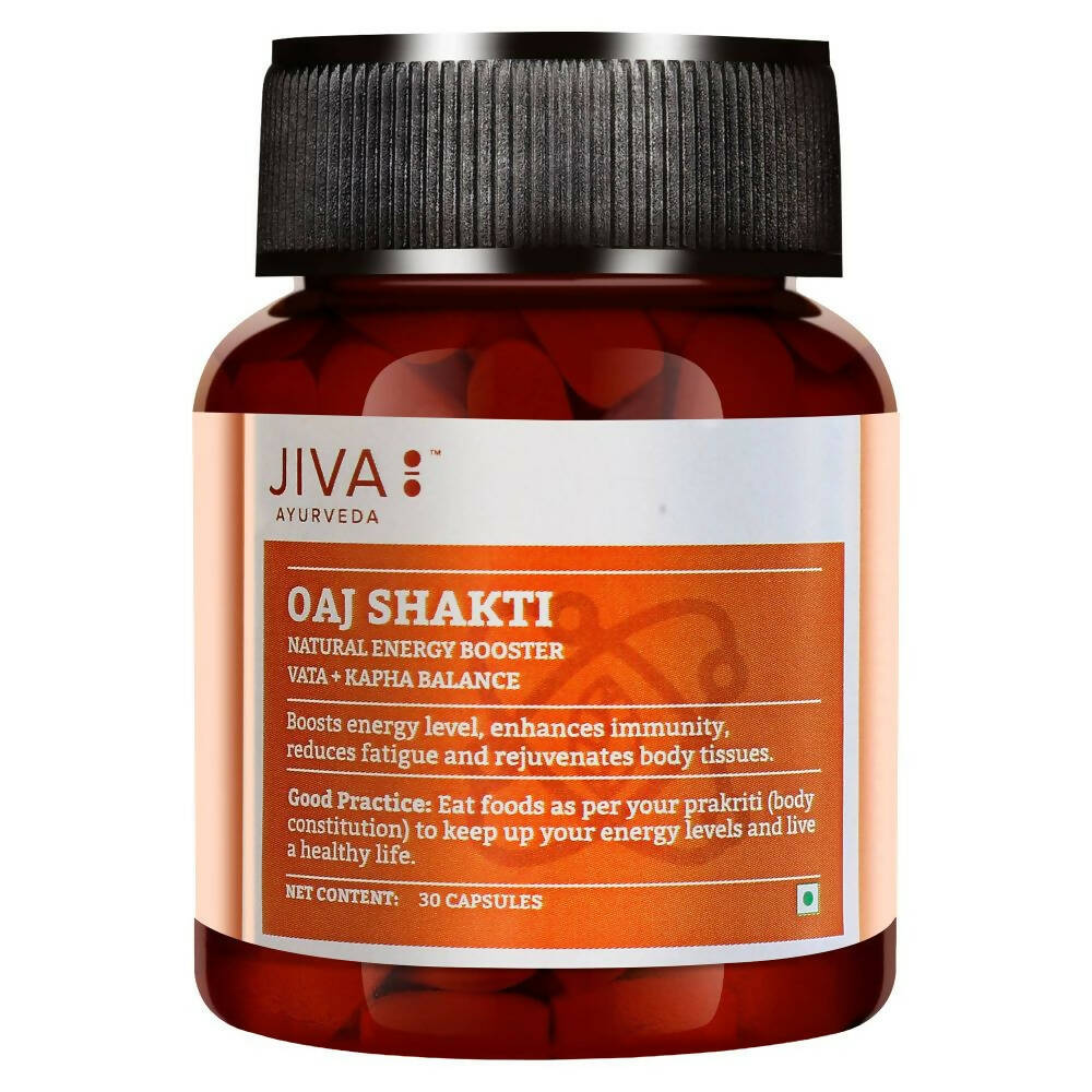 Jiva Ayurveda Oaj Shakti Capsules 