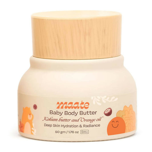 Maate Baby Body Butter Enriched with Pure Kokum Butter and Saffron Oil, Australia, Canada 