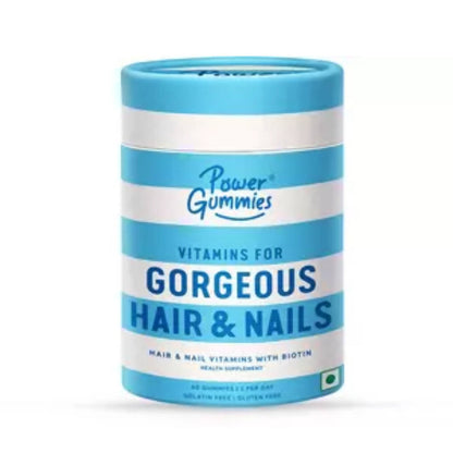 Power Gummies Vitamins For Gorgeous Hair & Nails TrueCure