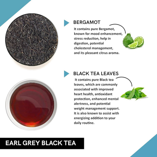 Teacurry Earl Grey Black Tea Bags