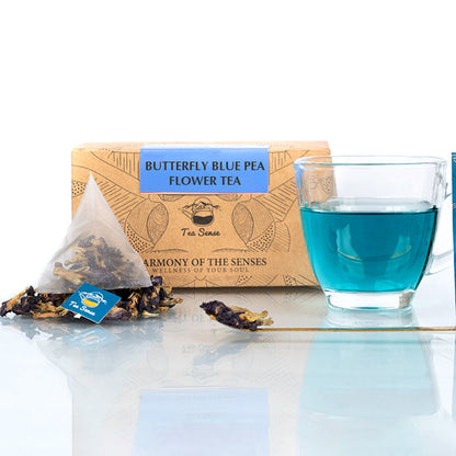 Tea Sense Butterfly Blue Pea Flower Tea Bags Box