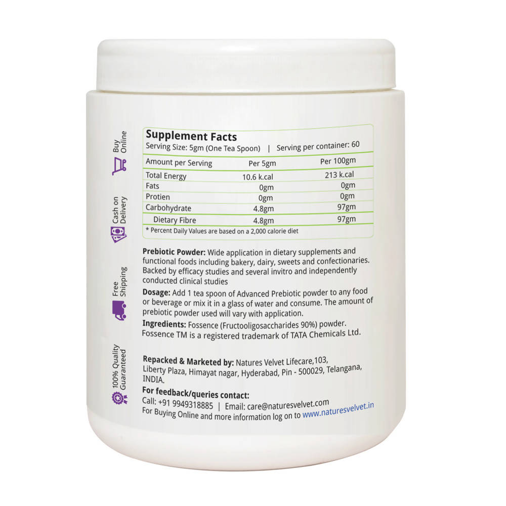 Nature's Velvet Advanced Prebiotics Powder