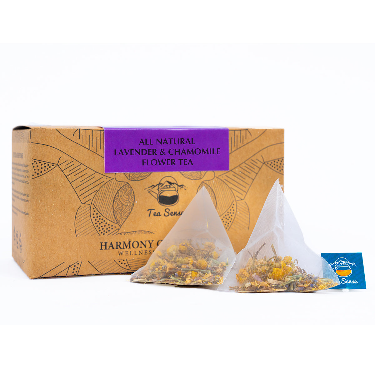 Tea Sense Lavender & Chamomile Tea Bags Box