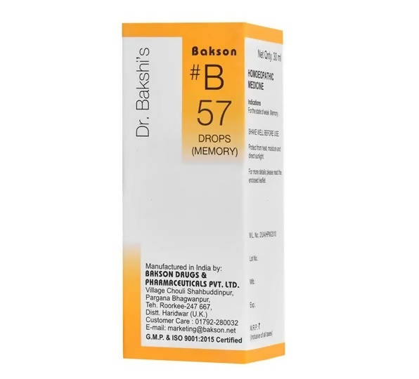 Bakson's Homeopathy B57 Drops