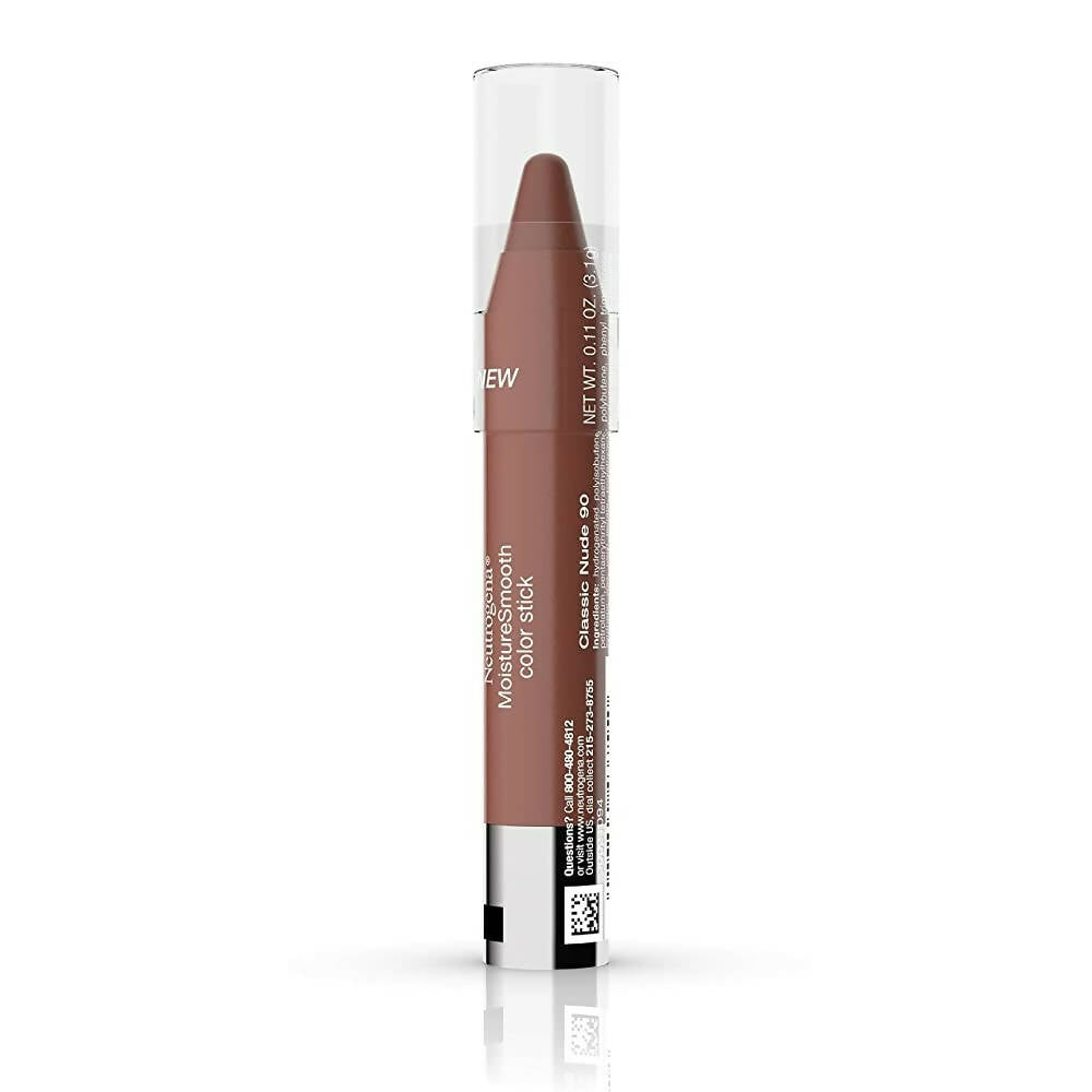 Neutrogena Moisturesmooth Shimmery, Sheer Color Stick, 90 Classic Nude TrueCure