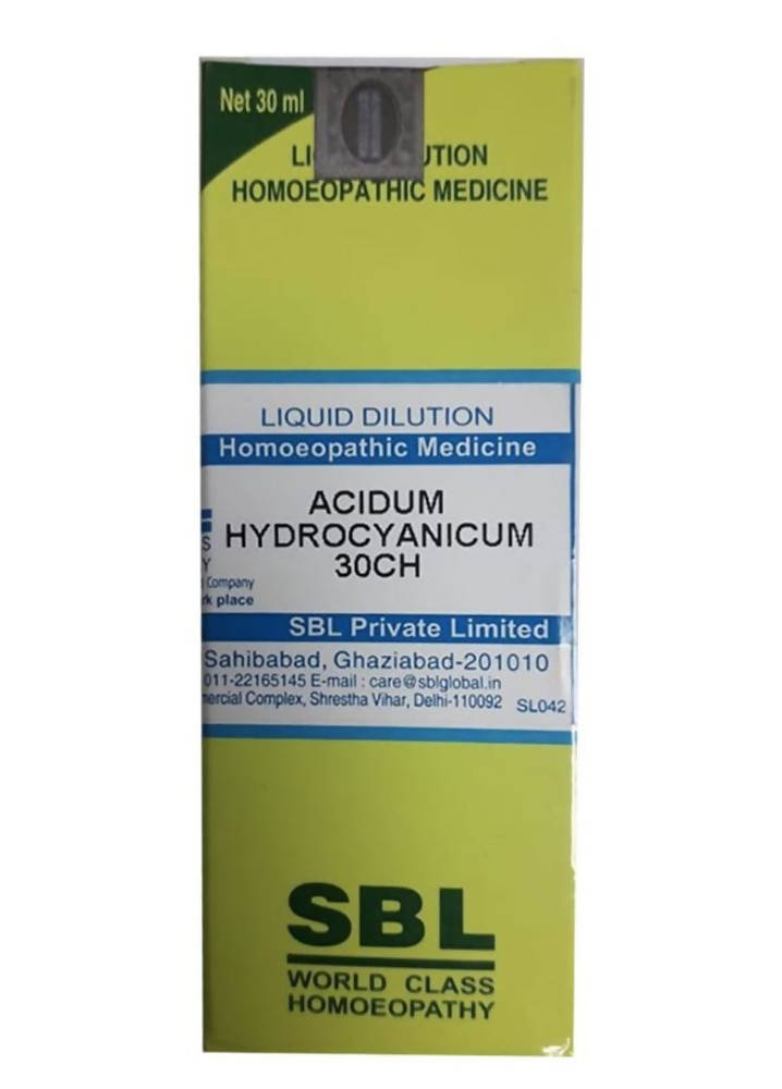 SBL Homeopathy Acidum Hydrocyanicum Dilution