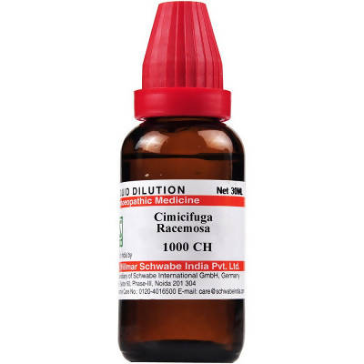 Dr. Willmar Schwabe India Cimicifuga Racemosa Dilution