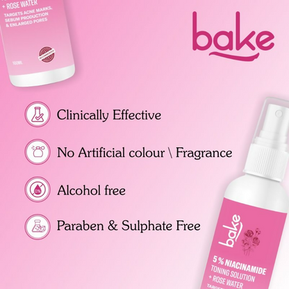 Bake 5% Niacinamide Toning Solution