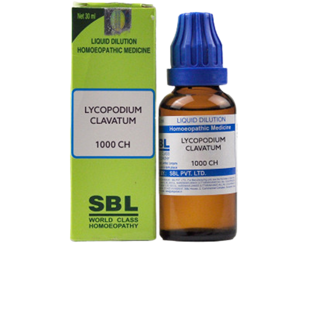 SBL Homeopathy Lycopodium Clavatum Dilution 1000 CH