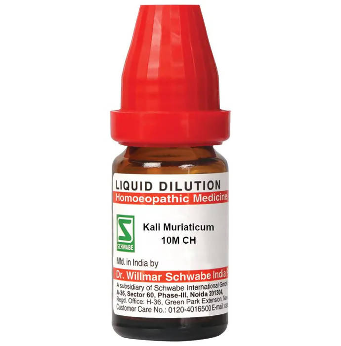 Dr. Willmar Schwabe India Kali Muriaticum Dilution TrueCure