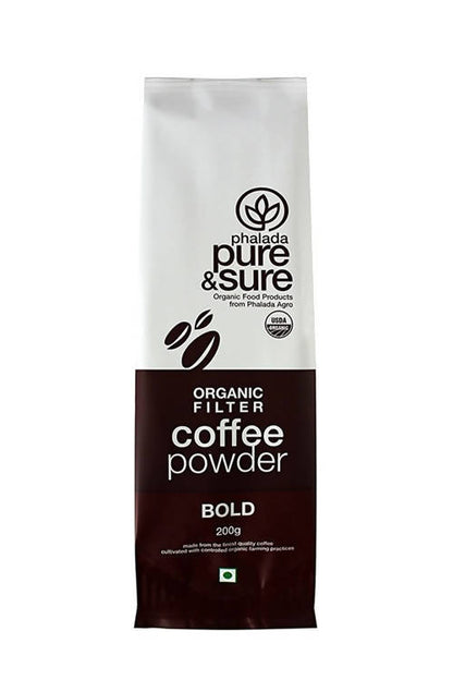 Pure & Sure Organic Filter Coffee Powder Bold