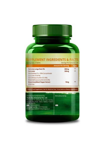 Himalayan Organics Curcumin Tablets