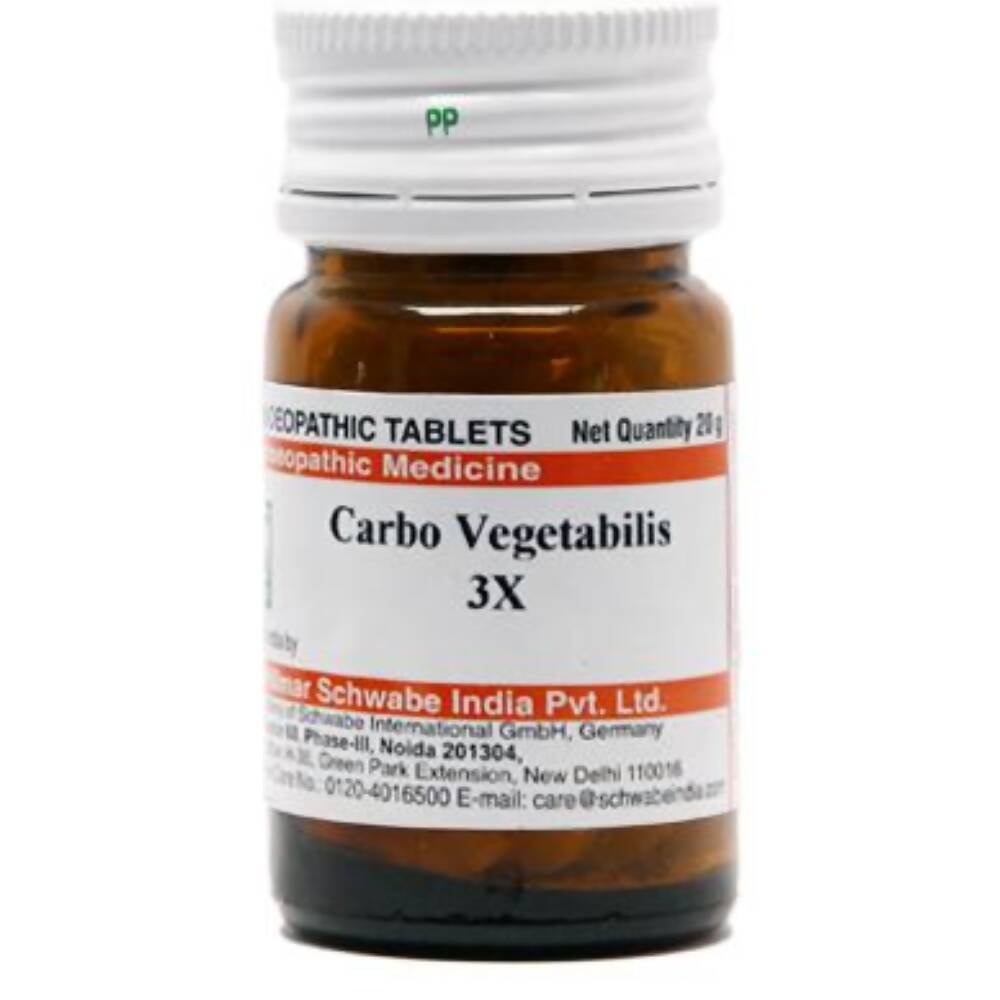 Dr. Willmar Schwabe India Carbo Vegetabilis Trituration Tablets 