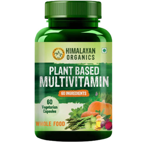 Himalayan Organics Plant Based Multivitamin Whole Food: 60 Veg Capsules