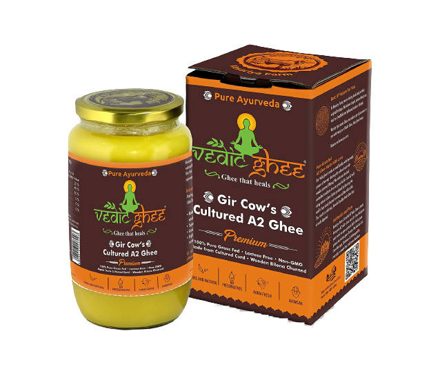 Vedic Ghee Gir Cow's Cultured A2 Ghee