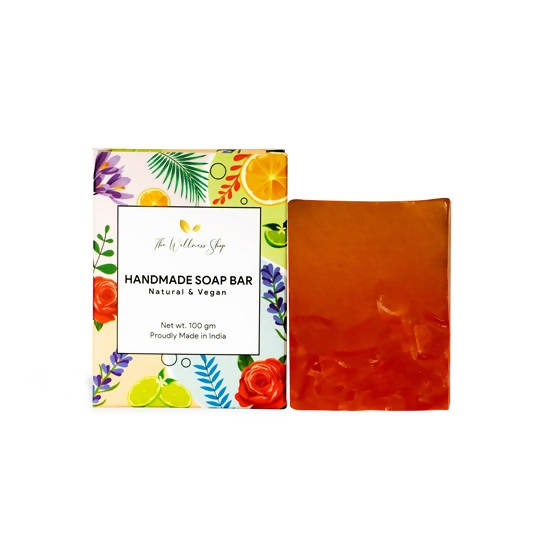 The Wellness Shop Premium Turmeric & Saffron Handmade Soap