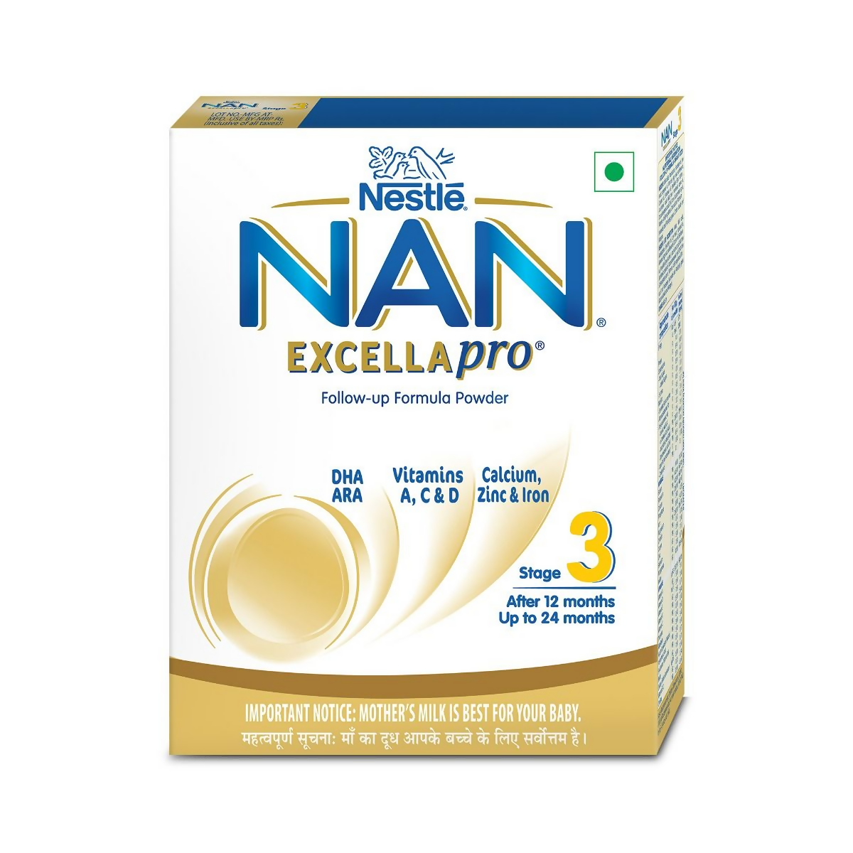 Nestle Nan Excellapro Follow-Up Formula Powder Stage 3 (After 12 Months) TrueCure