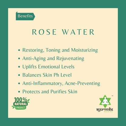 Ayurvedix Rose Water