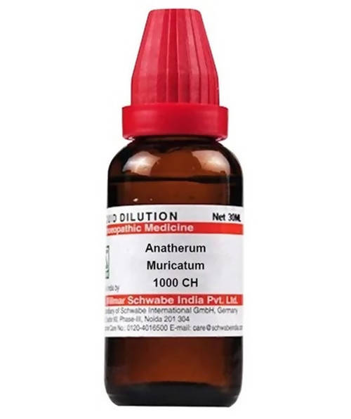 Dr. Willmar Schwabe India Anatherum Muricatum Dilution