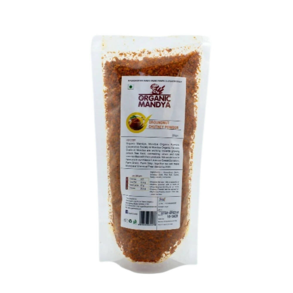 Organic Mandya Groundnut Chutney Powder   