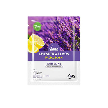 VCare Lavender & Lemon Facial Mask