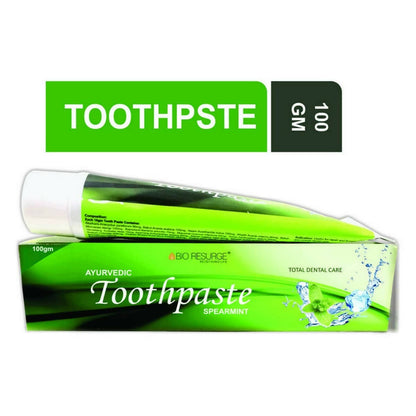 Bio Resurge Life Herbal Ayurvedic Spearmint Toothpaste