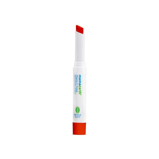 Mamaearth Vitamin C Tinted 100% Natural Lip Balm 