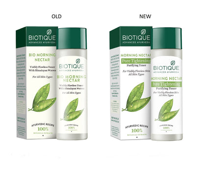 Biotique Advanced Ayurveda Bio Morning Nectar Visibly Flawless Toner