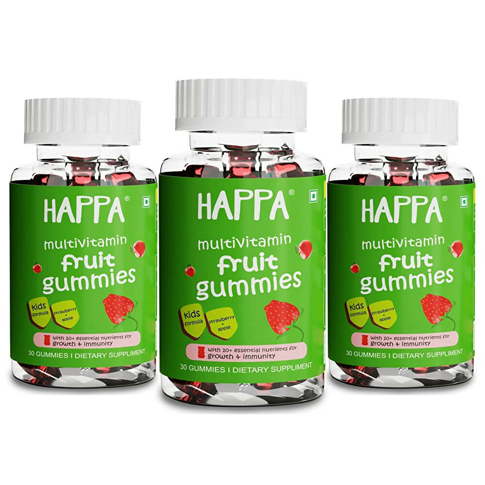 Happa Multivitamin Fruit Gummies For Kids, Australia, Canada 