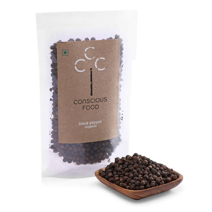 Conscious Food Organic Black Pepper (Kali Mirch)