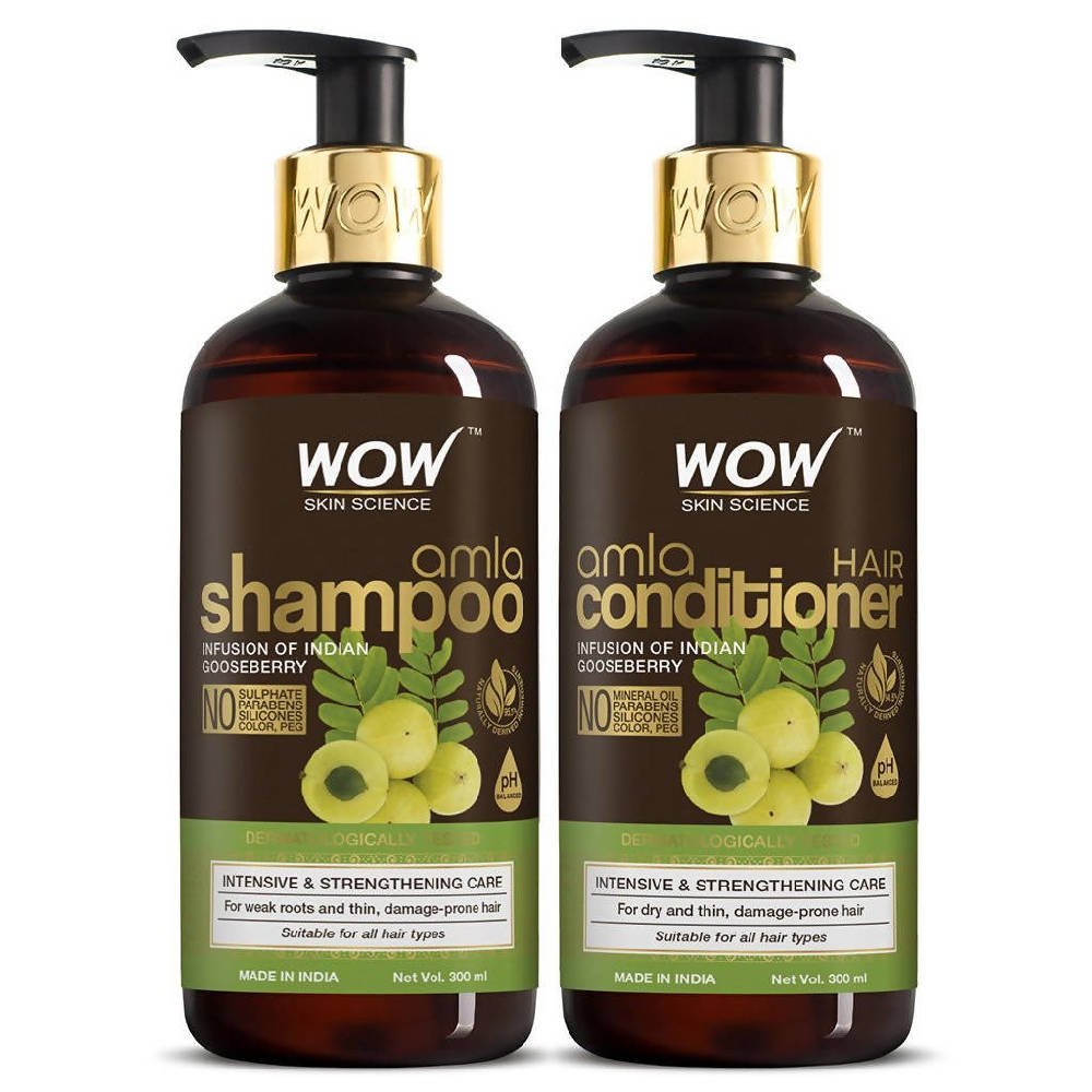 Wow Skin Science Amla Shampoo - Drmedicart