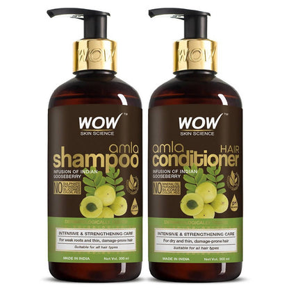 Wow Skin Science Amla Shampoo - Drmedicart