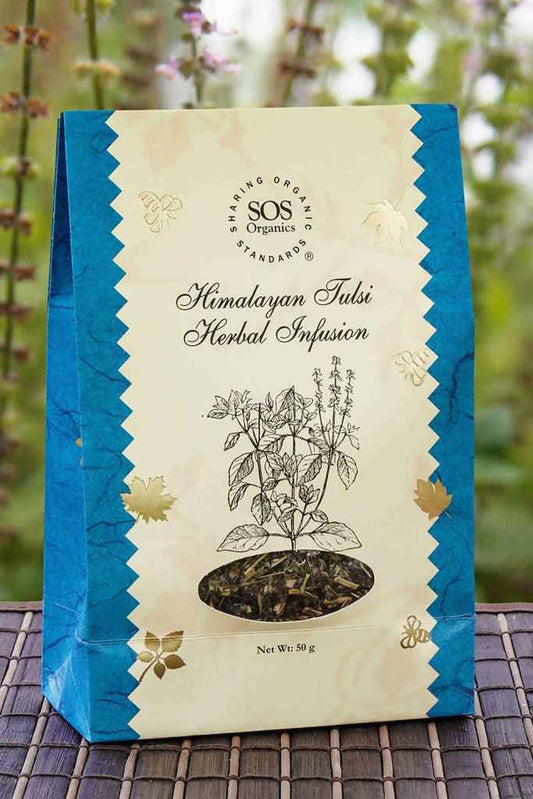 SOS Organics Himalayan Tulsi Herbal Infusion