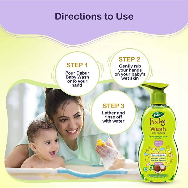 Dabur Baby Wash Gentle Nourishing