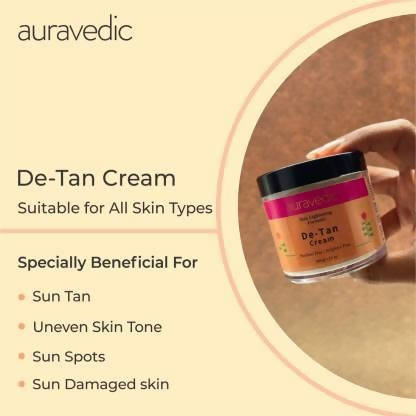 Auravedic De-tan Cream