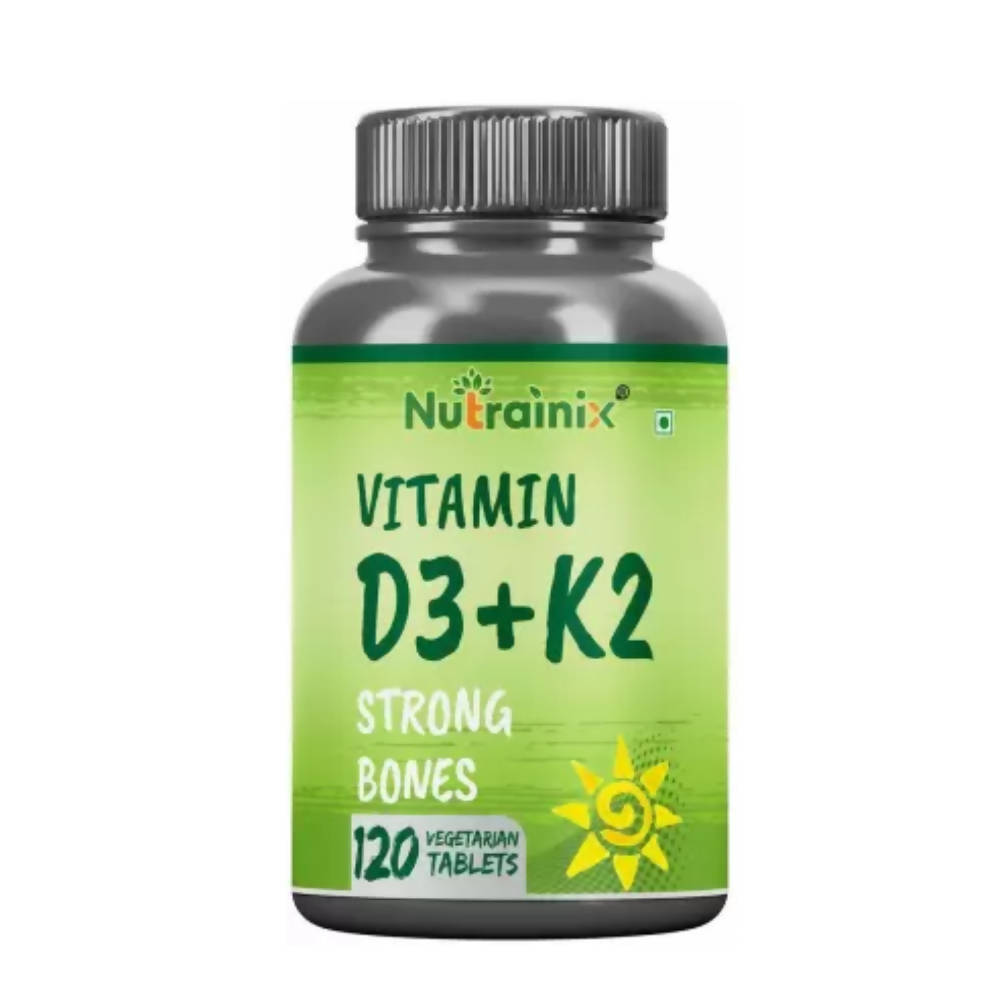 Nutrainix Vitamin D3 + K2 Vegan Tablets TrueCure