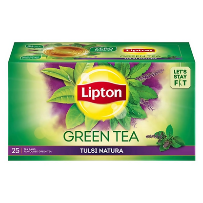 Buy Lipton Tulsi Natura Green Tea Bags Online in USA from Chaijava. Fast shipping available.