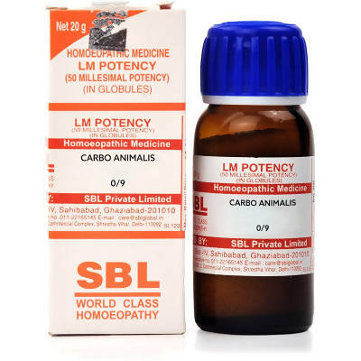 SBL Homeopathy Carbo Animalis LM Potency TrueCure