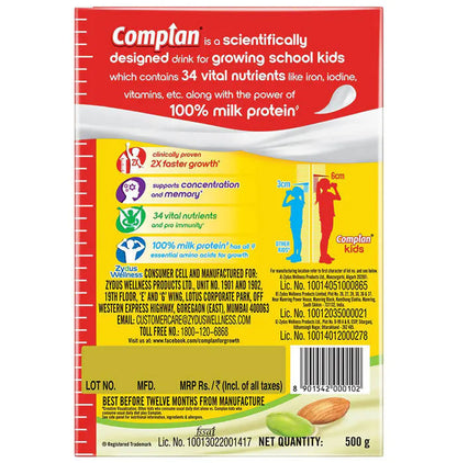 Complan Nutrition and Health Drink Pista Badam Refill