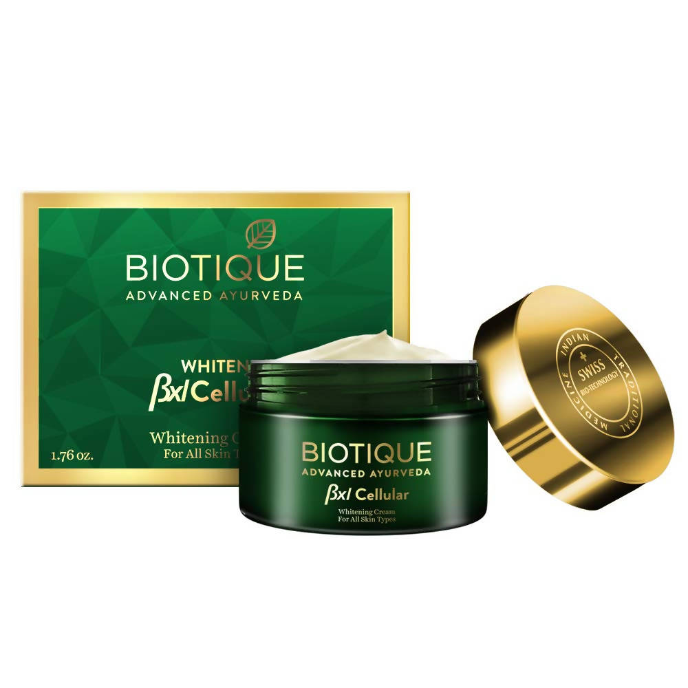 Biotique Advanced Ayurveda Bxl Cellular Whitening Cream For All Skin Types