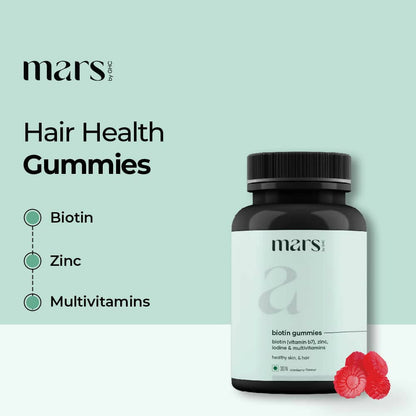 Mars By GHC Biotin Hair Gummies - Cranberry