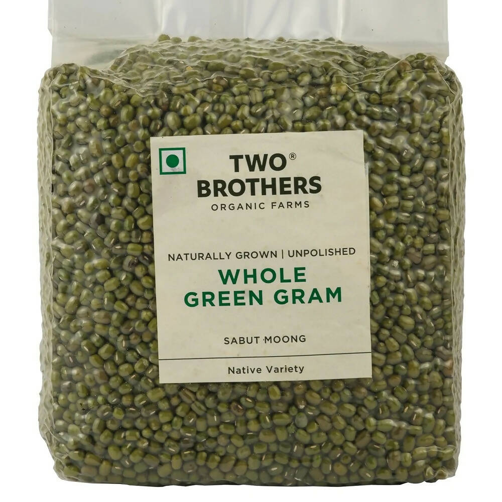 Two Brothers Organic Farms Whole Green Gram Moong 