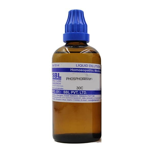 SBL Homeopathy Phosphorus Dilution TrueCure