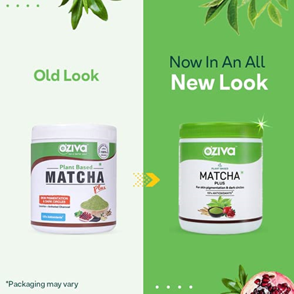 OZiva Plant Based Matcha Plus