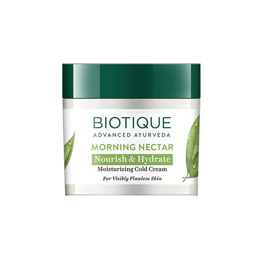 Biotique Advanced Ayurveda Bio Morning Nectar Visibly Flawless Moisturizing Cream TrueCure